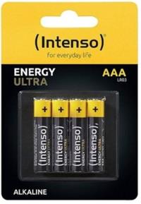 INTENSO  PBIN-557 LR03 AAA Boy Ultra Alkalin İnce Kalem Pil 4'lü Paket - 1